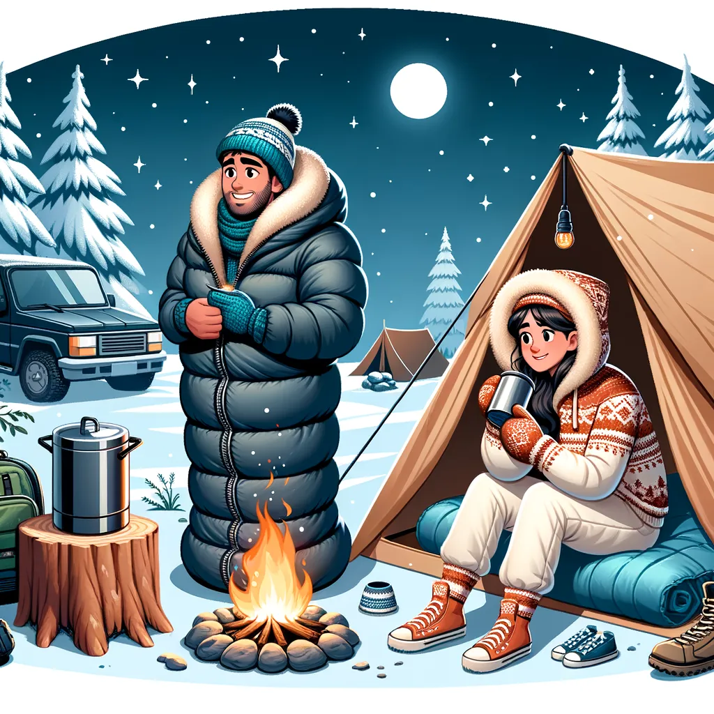 Stay Warm and Happy: Top Tips for Winter Camping Comfort