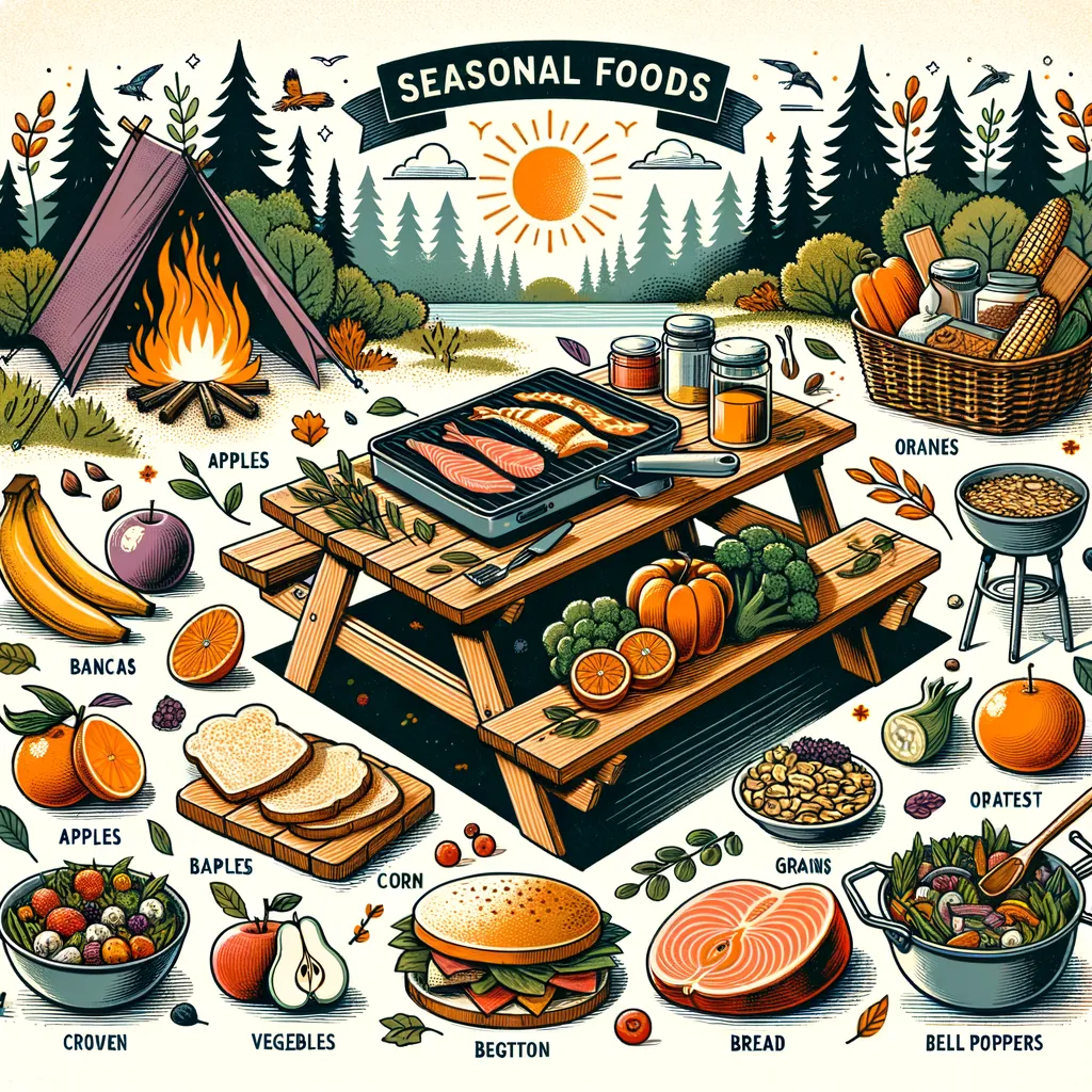 Discover Top Seasonal Foods Ideal for Camping Meals | Ultimate Guide