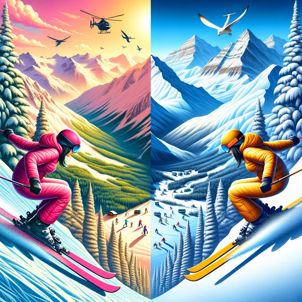 Skiing in the Alps vs. the Rockies: Ultimate Comparison Guide