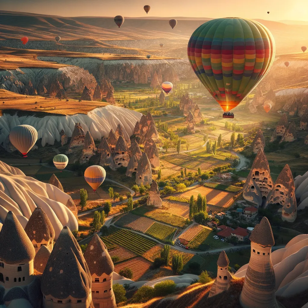 Experience the Excitement: Hot Air Ballooning Over Cappadocia Adventure Awaits