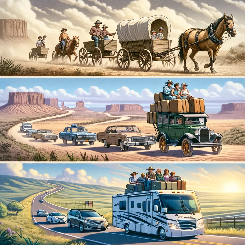 Discover the Evolution of the Road Trips: Journey from Wagons to RVs