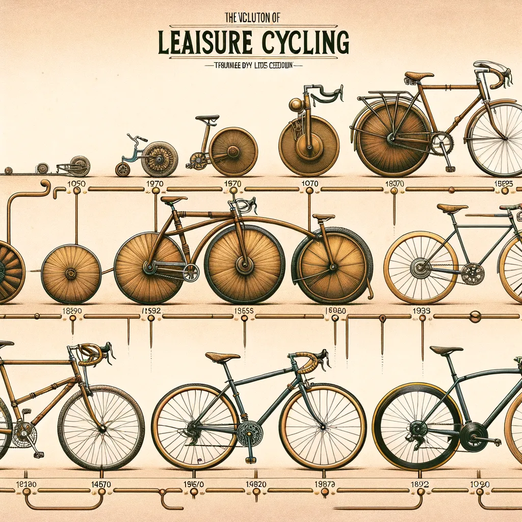 Exploring the Fun Ride: How Leisure Cycling Shaped Bike Design Through History